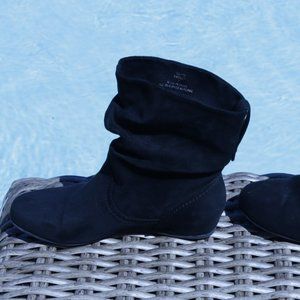 Xappeal Carney Microfiber Slouch Wedge Boot